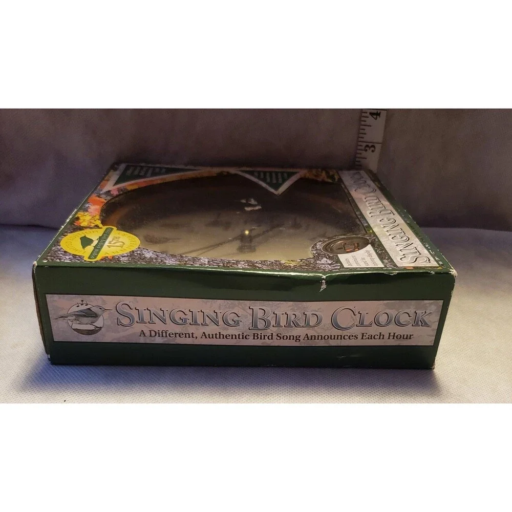 Singing Bird Clock 15th Anniversary Limited Edition Mark Feldstein AMAZING SHAPE